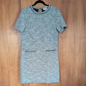 LOFT Outlet Boucle Tweed Shift Dress